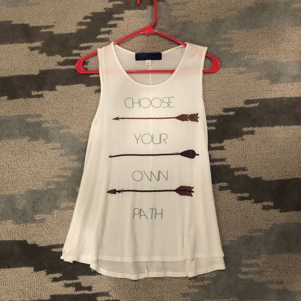 Choose your own path tank